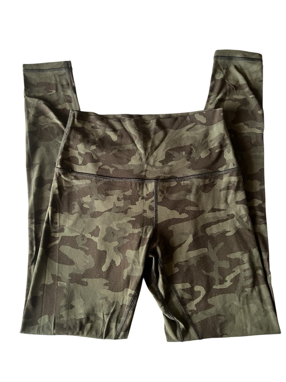 lululemon athletica Olive Green Camo High-Rise Leggings